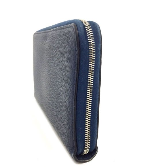 CELINE Logo Leather Zippy Zip Around Long Wallet - Picture 2 of 8